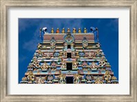 Hindu Temple, Victoria, Mahe Island, Seychelles Fine Art Print