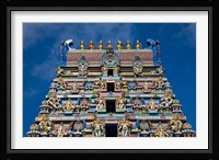 Hindu Temple, Victoria, Mahe Island, Seychelles Fine Art Print