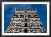 Hindu Temple, Victoria, Mahe Island, Seychelles Fine Art Print