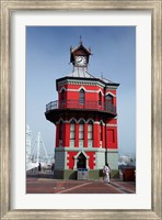 Historic Clock Tower, V and A Waterfront, Cape Town, South Africa Fine Art Print