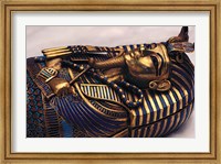 Gold Coffinette, Tomb King Tutankhamun, Valley of the Kings, Egypt Fine Art Print