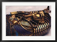 Gold Coffinette, Tomb King Tutankhamun, Valley of the Kings, Egypt Fine Art Print