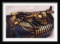 Gold Coffinette, Tomb King Tutankhamun, Valley of the Kings, Egypt Fine Art Print