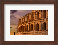 Famous El Jem Roman Amphitheater, El Jem, Tunisia, Africa Fine Art Print