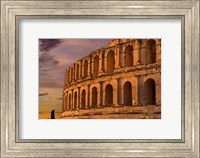 Famous El Jem Roman Amphitheater, El Jem, Tunisia, Africa Fine Art Print