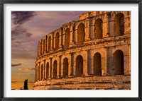 Famous El Jem Roman Amphitheater, El Jem, Tunisia, Africa Fine Art Print