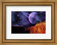 Cosmic Landscape of Another Planet Fine Art Print