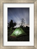Camping under the clouds and stars in Cleveland National Forest, California Fine Art Print
