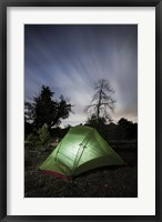 Camping under the clouds and stars in Cleveland National Forest, California Fine Art Print