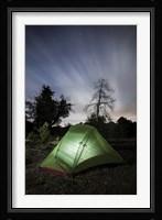 Camping under the clouds and stars in Cleveland National Forest, California Fine Art Print