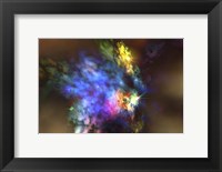 A colorful nebula in the universe Fine Art Print