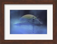 A military base on another planet Fine Art Print