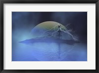 A military base on another planet Fine Art Print