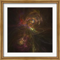 Cosmic image of a colorful nebula in space Fine Art Print