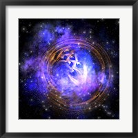 Leftover remnants from a supernova explosion Fine Art Print