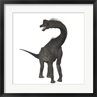 Brachiosaurus dinosaur Fine Art Print