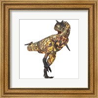 Angry Carnotaurus dinosaur Fine Art Print