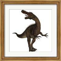 Suchomimus, a large spinosaurid dinosaur Fine Art Print