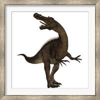 Suchomimus, a large spinosaurid dinosaur Fine Art Print