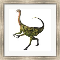 Deinocheirus, a large carnivorous dinosaur Fine Art Print