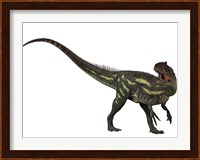 Allosaurus, a prehistoric era dinosaur Fine Art Print