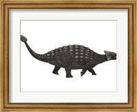 Ankylosaurus, an armored dinosaur from the Cretaceous Period Fine Art Print
