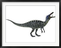 Suchomimus, a large dinosaur from the Cretaceous Period Fine Art Print