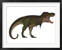 Tyranosaurus Rex, a carnivore of the Cretaceous Period Fine Art Print