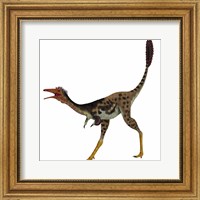 Mononykus, a theropod dinosaur from the late Cretaceous Fine Art Print