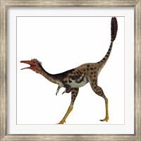 Mononykus, a theropod dinosaur from the late Cretaceous Fine Art Print