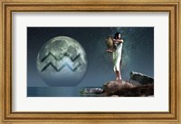 Aquarius is the eleventh astrological sign of the Zodiac Fine Art Print