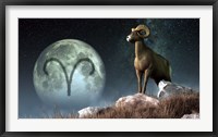 Aries is the first astrological sign of the Zodiac Fine Art Print