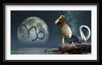 Capricorn is the tenth astrological sign of the Zodiac Fine Art Print