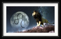 Leo is the fifth astrological sign of the Zodiac Fine Art Print
