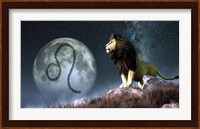 Leo is the fifth astrological sign of the Zodiac Fine Art Print