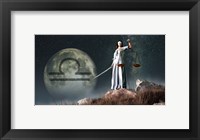 Libra is the seventh astrological sign of the Zodiac Fine Art Print