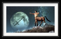 Sagittarius is the ninth astrological sign of the Zodiac Fine Art Print