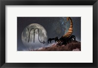 Scorpio is the eighth astrological sign of the Zodiac Fine Art Print