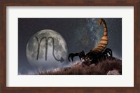 Scorpio is the eighth astrological sign of the Zodiac Fine Art Print
