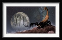 Scorpio is the eighth astrological sign of the Zodiac Fine Art Print