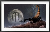 Scorpio is the eighth astrological sign of the Zodiac Fine Art Print