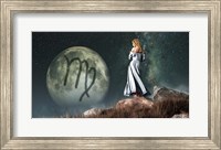 Virgo is the sixth astrological sign of the Zodiac Fine Art Print