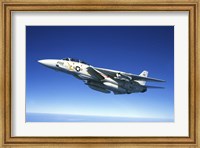 US Navy F-14A Tomcat in flight Fine Art Print