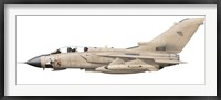 Illustration of a Panavia Tornado GR1 with Gulf War markings Fine Art Print