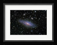 NGC7331 Galaxy and its companion galaxies Fine Art Print