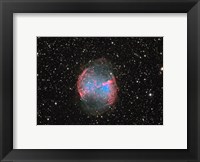 M27 the Dumbbell nebula Fine Art Print