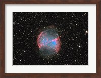 M27 the Dumbbell nebula Fine Art Print