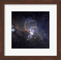 Loops of NGC 3576 Fine Art Print