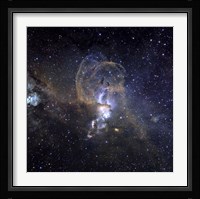 Loops of NGC 3576 Fine Art Print