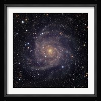 IC 342, an intermediate spiral galaxy in the constellation Camelopardalis Fine Art Print
